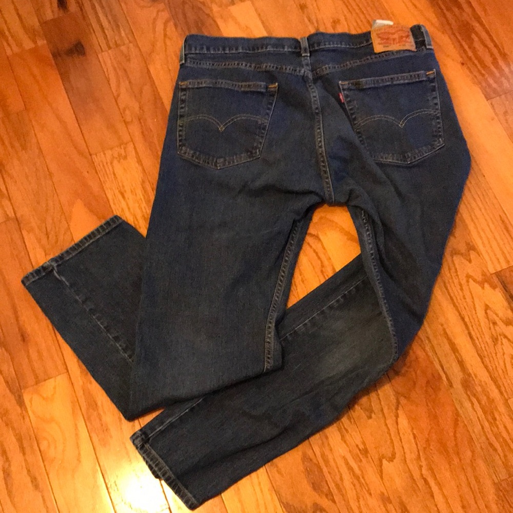 Men’s Levi 505 jeans, 36w 30l, used, smoke free